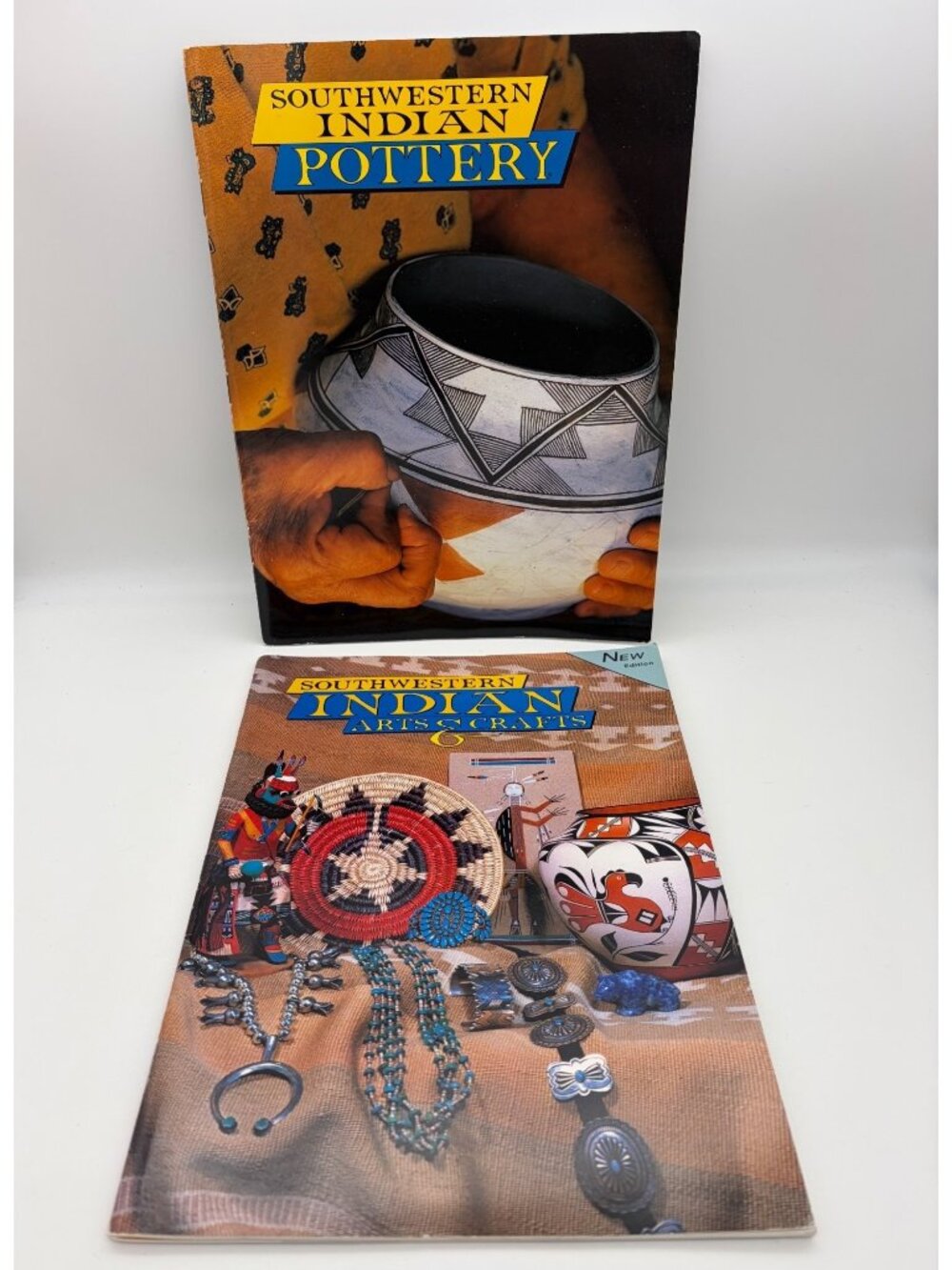 Southwestern Indian Pottery Arts & Crafts Books 1997 1999 Bahti Hucko 2 Book Lot